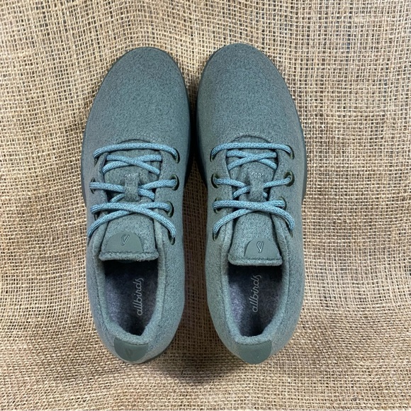 Allbirds Sneakers Wool Running Shoes Green Men's Size 12 - Picture 11 of 11